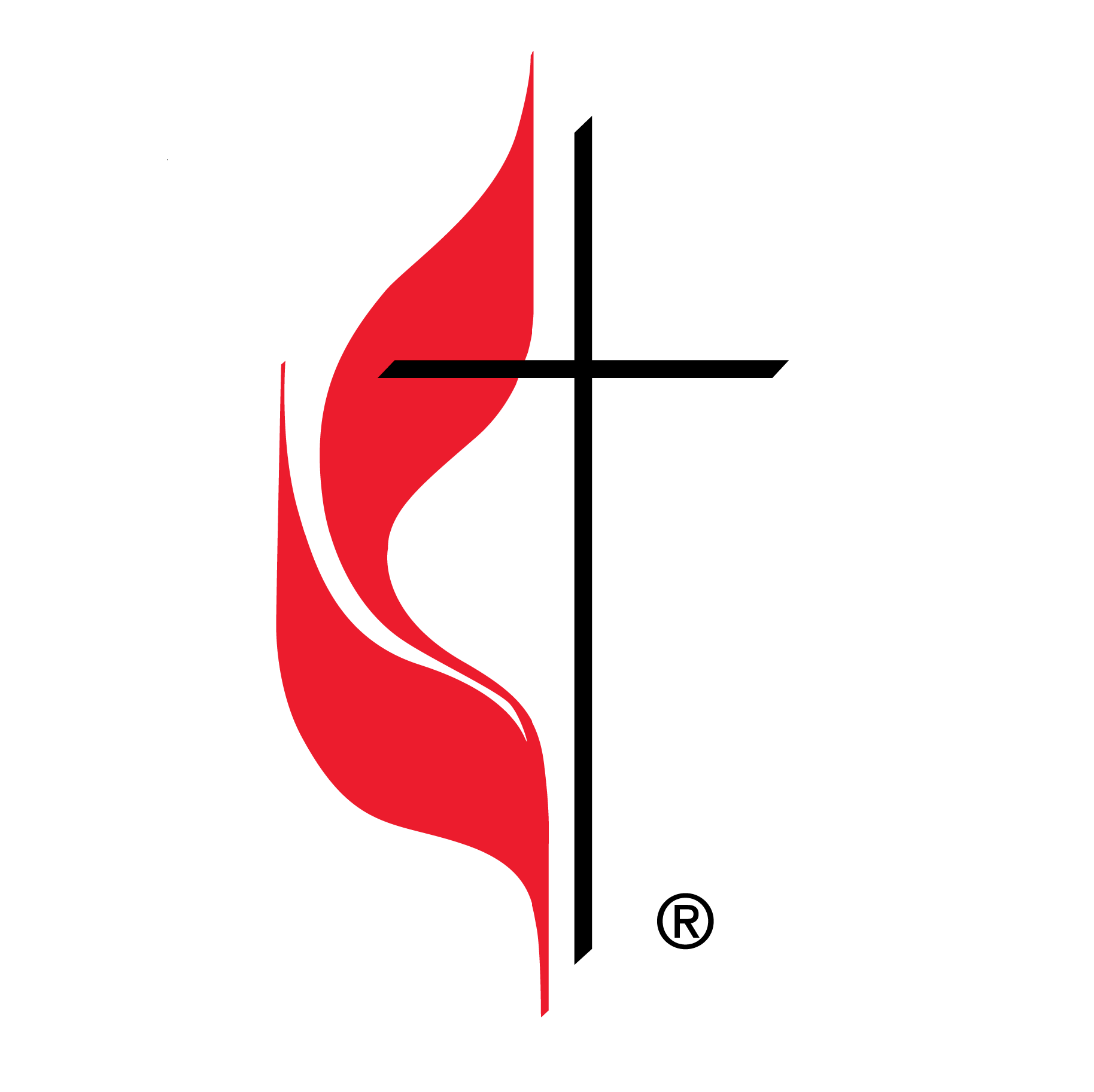 The Cross and Flame is a registered trademark and the use is supervised by the General Council on Finance and Administration of The United Methodist Church. Permission to use the Cross and Flame must be obtained from the General Council on Finance and Administration of The United Methodist Church: